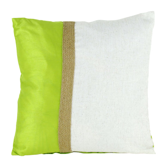 Braided Poly Linen Decorative Pillow  17"X17"