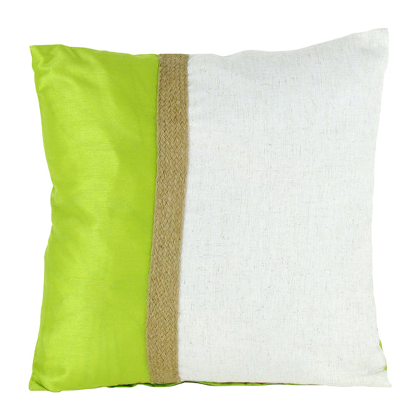 Braided Poly Linen Decorative Pillow  17X17