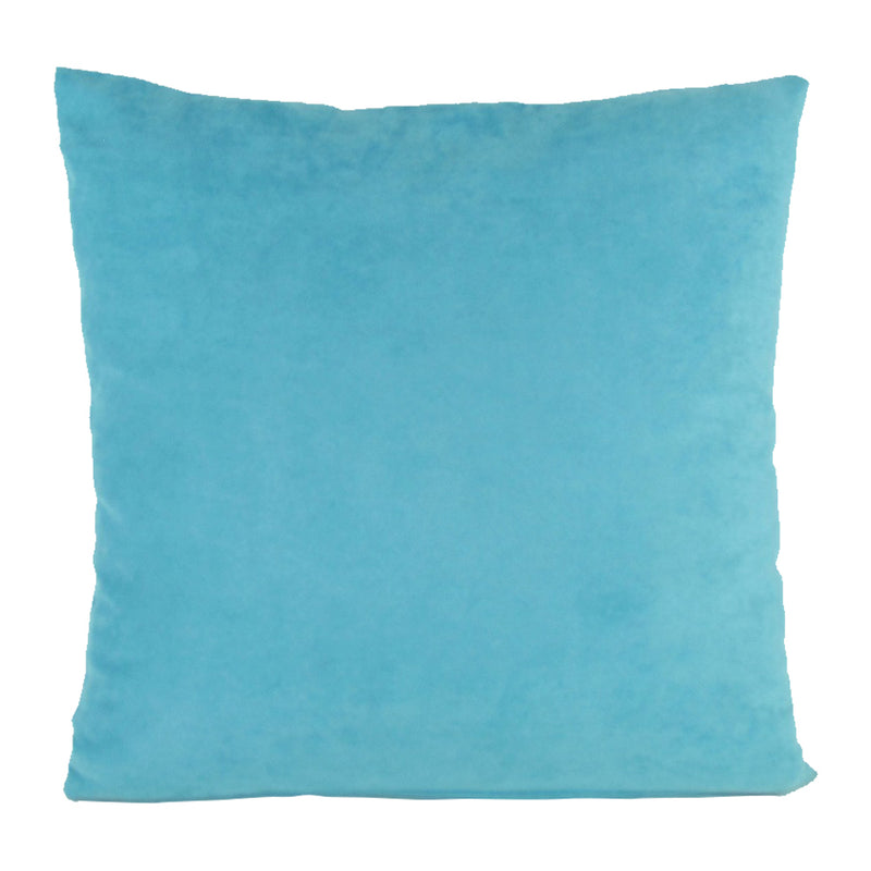 Floral Embroidered Decorative Pillow 17"X17"-zoom-