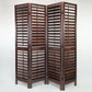 Brown Venetian Room Divider