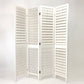 Venetian White Room Divider