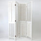 Venetian White Room Divider