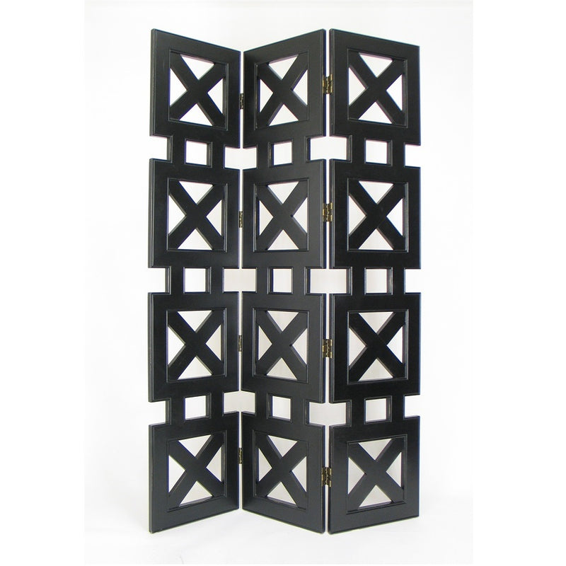 Hunter Room Divider Black-zoom-