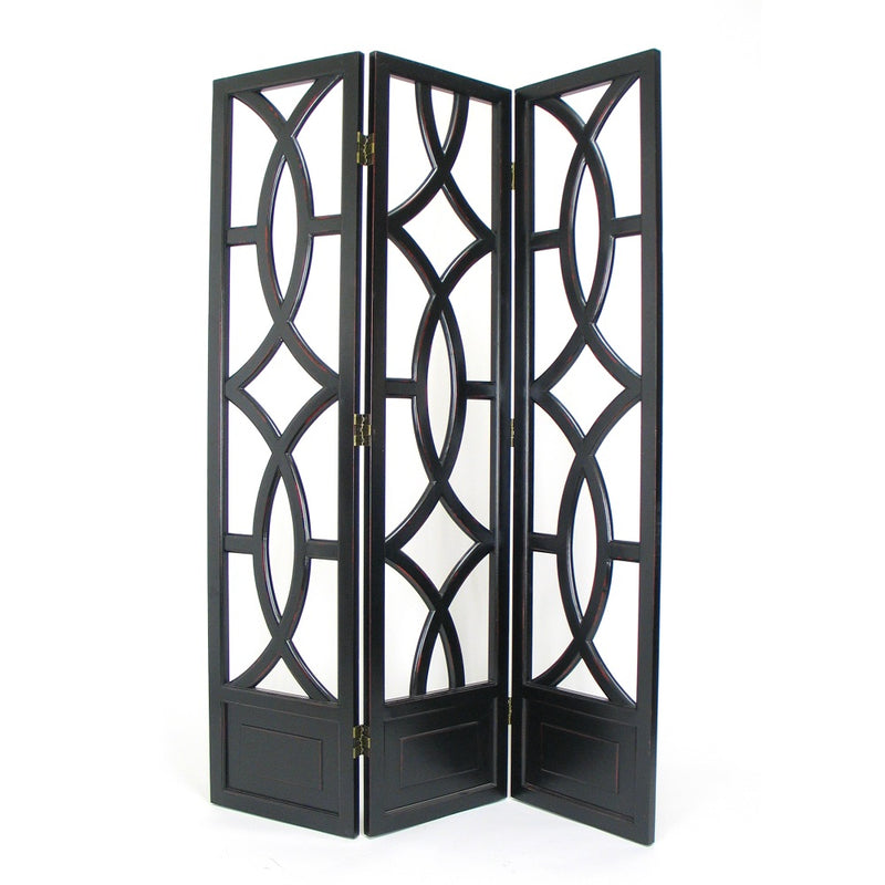 Charleston Room Divider Black-zoom-
