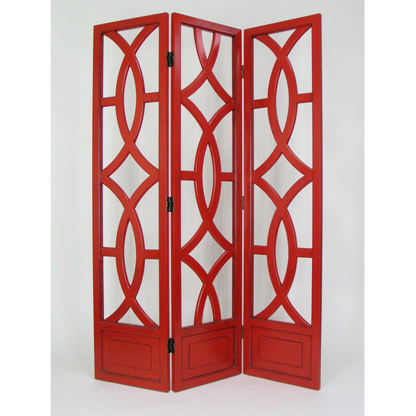 Charleston Room Divider Red