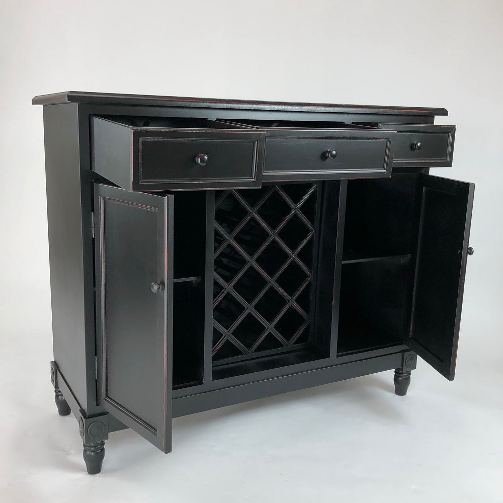 Sideboard With Wine Rack-zoom-2