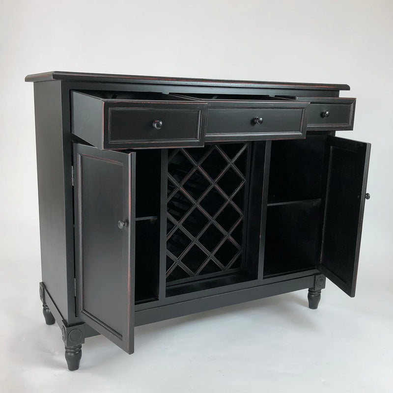 Sideboard With Wine Rack-zoom-