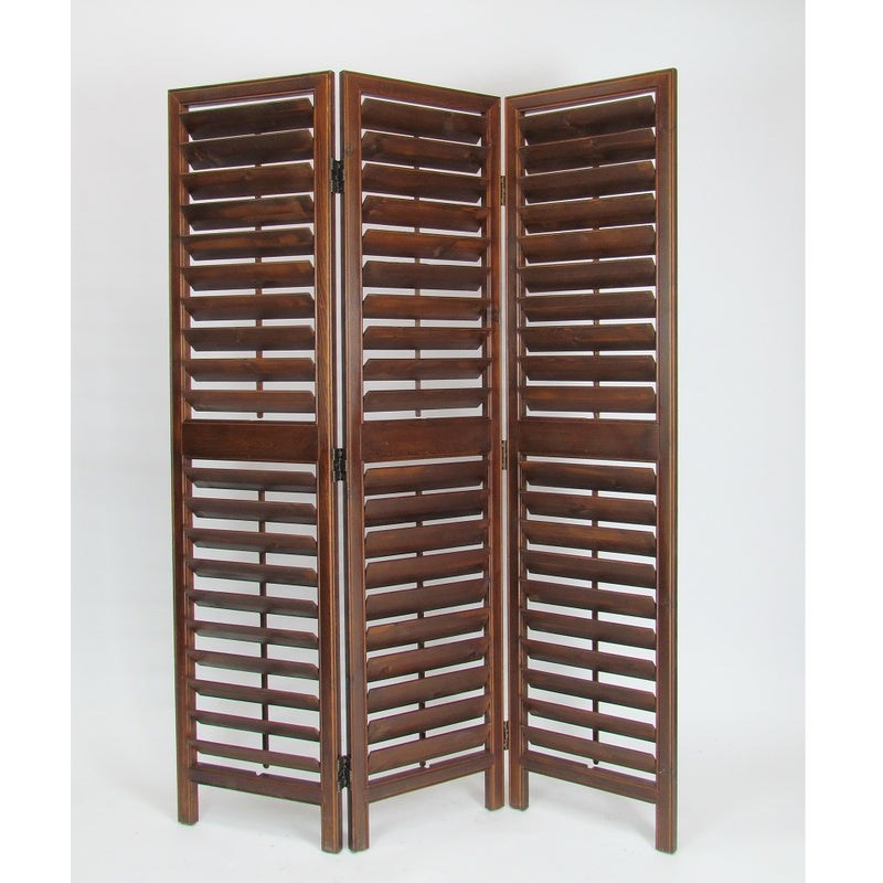 Low Venetian Room Divider Brown-zoom-