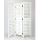 Low Venetian Room Divider White