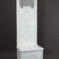 Simpatico Hall Tree White