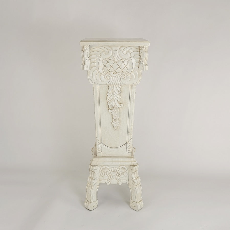 Southern Cottage Pedestal White