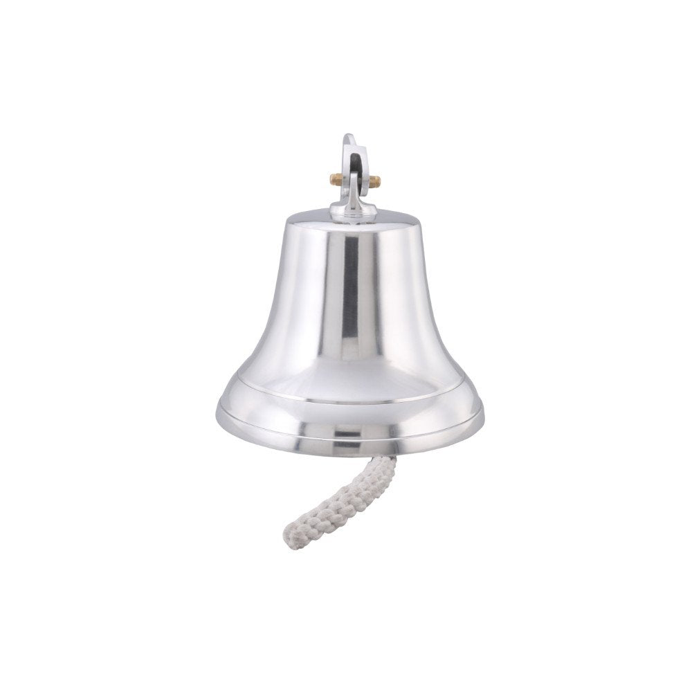 Classic Style Decorative Aluminum Bell With Wall Bracket Silver-zoom-2