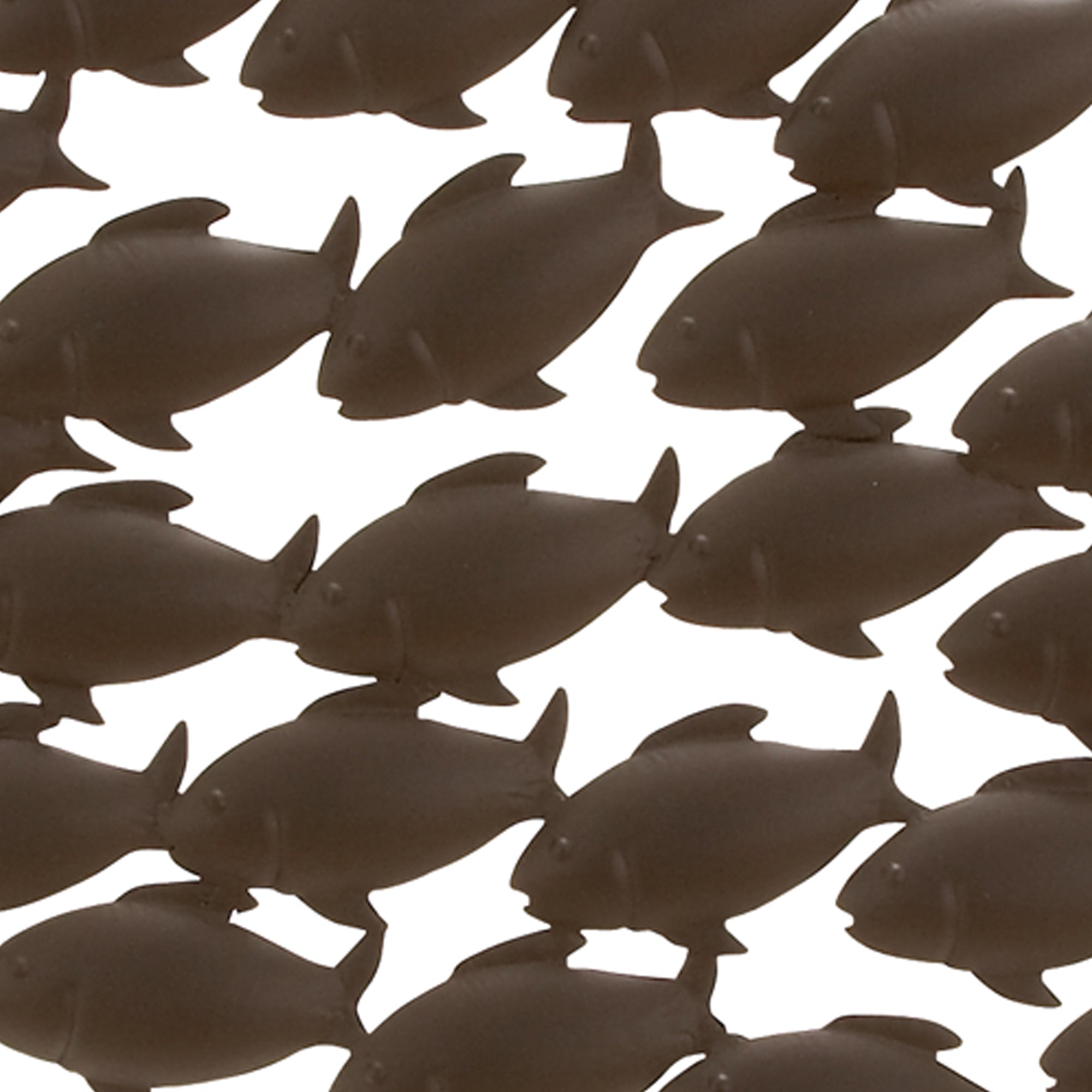 Attractive Metal Fish Wall Decor In Bronze-zoom-3