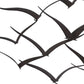 Benzara Metal Flock Of Flying Birds Wall Decor Black