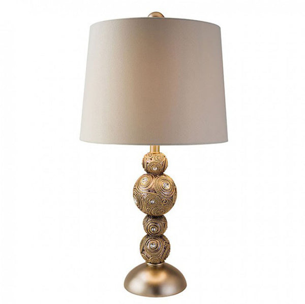 Sage Traditional Golden Swirl Table Lamp