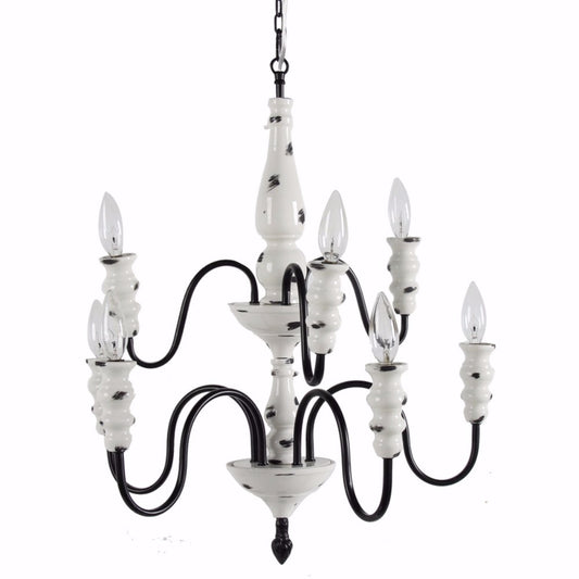 Effortlessly Sublime 8 Arm Chandelier