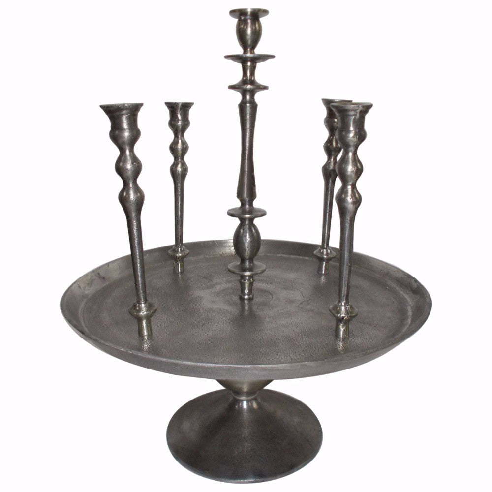 United Illuminator Aluminum Candle Holder-zoom-1