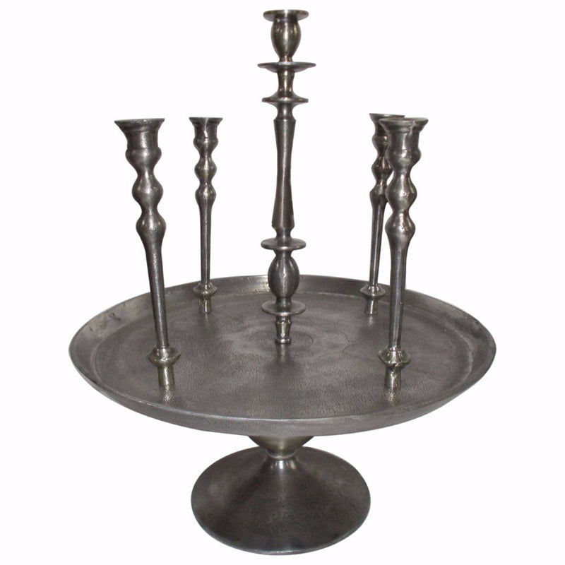 United Illuminator Aluminum Candle Holder-zoom-