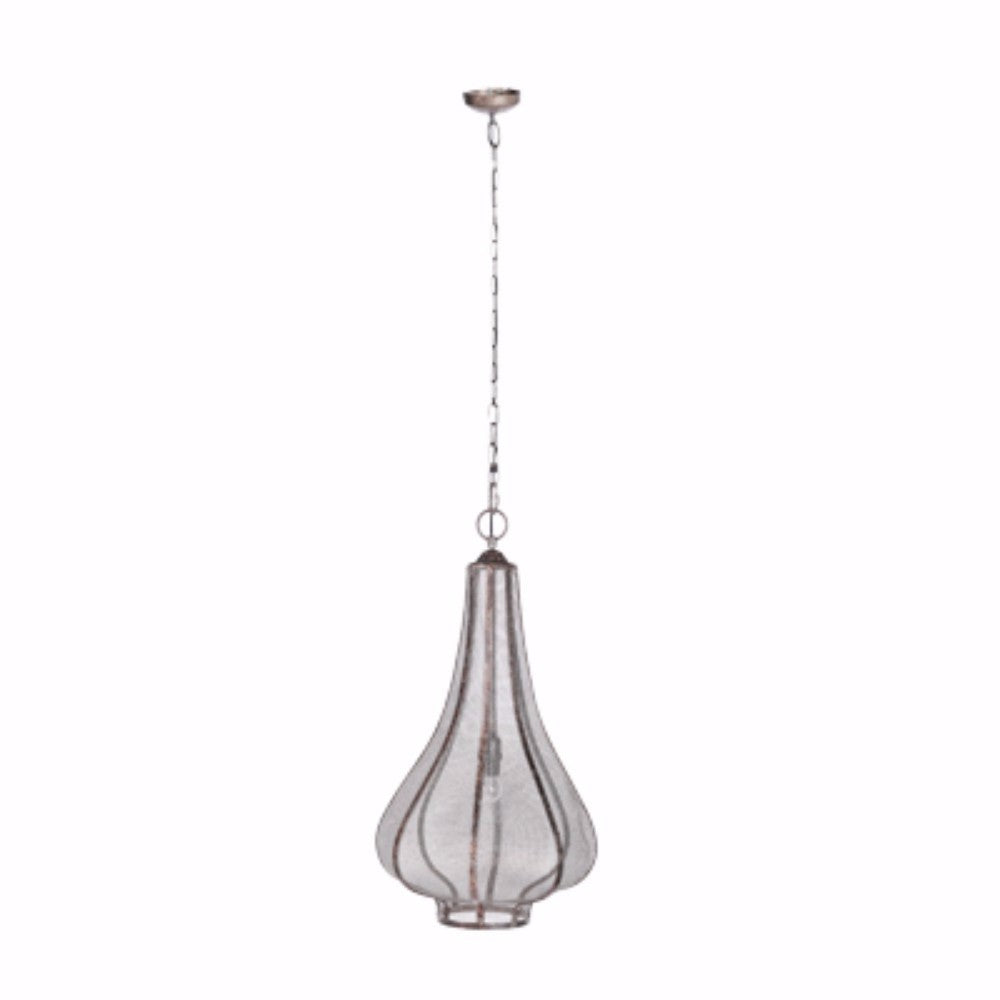 Striking Lantern Shaped Hanging Light Fixture-zoom-1