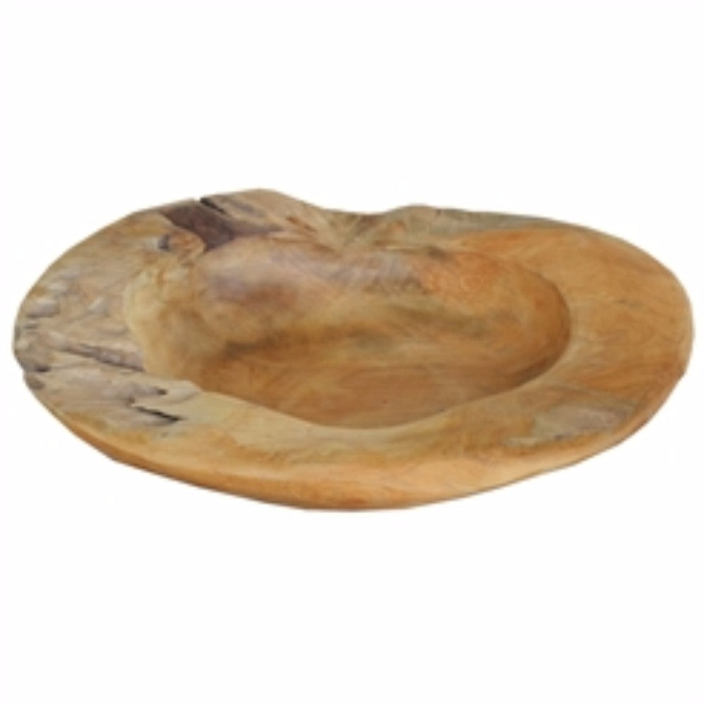 Elegant Decorative Wooden Bowl Brown-zoom-1