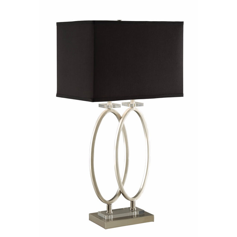 Well Designed Table Lamp With Aesthetic Base Black And Gold`-zoom-