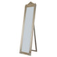 Camilla Full Length Standing Mirror With Decorative Design Champagne