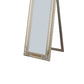 Camilla Full Length Standing Mirror With Decorative Design Champagne