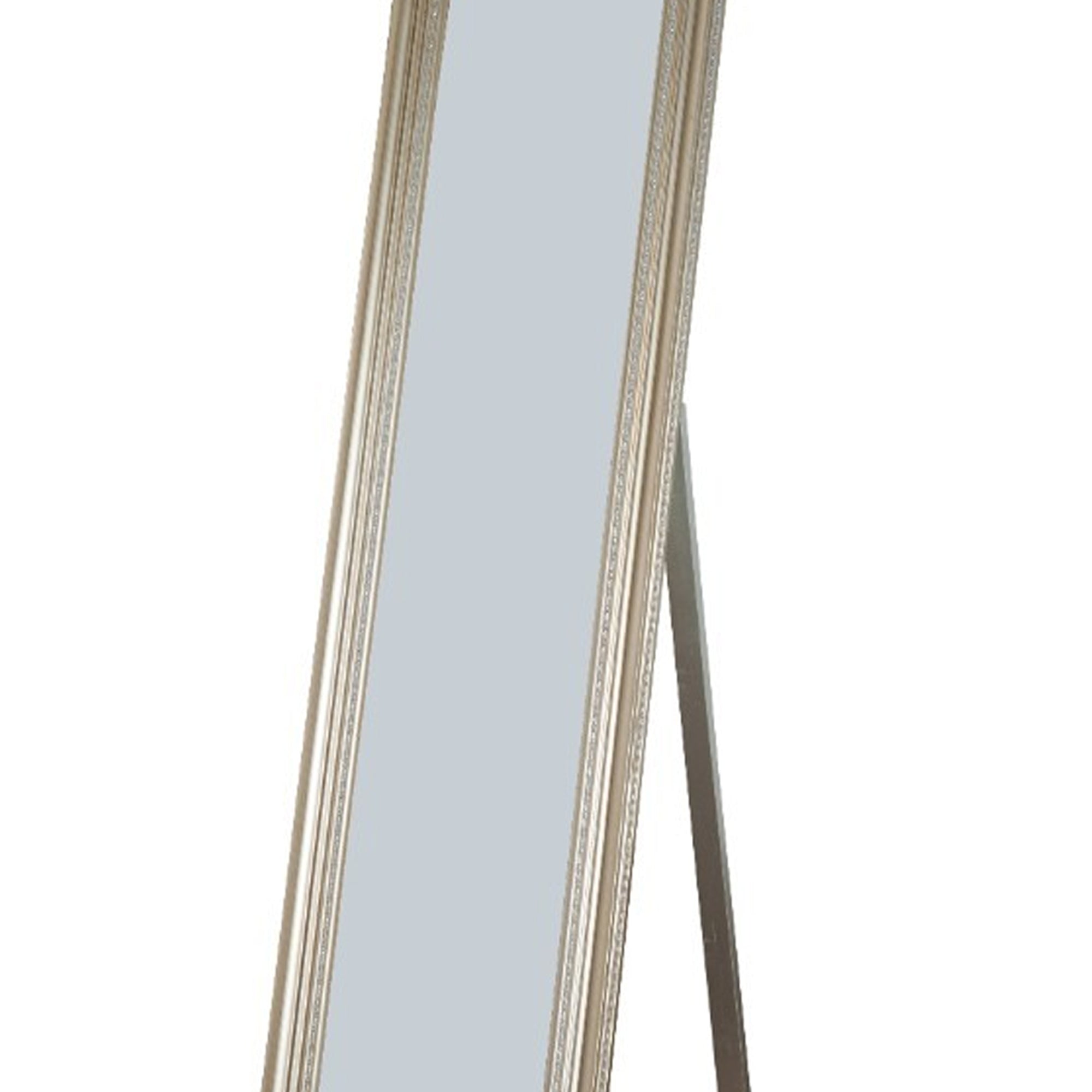 Camilla Full Length Standing Mirror With Decorative Design Champagne-zoom-4