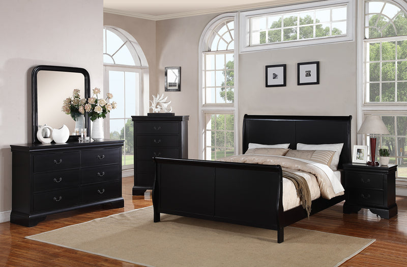 Alluring Polyresin Mirror With Solid Frame Black-zoom-
