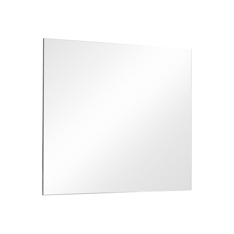 Modern High Gloss Frameless Wall Mirror Clear-zoom-