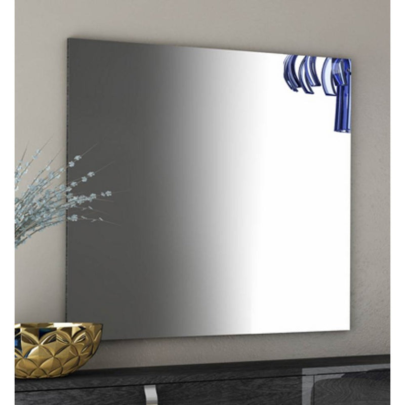 Modern High Gloss Frameless Wall Mirror Clear-zoom-