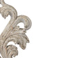 Cement And Sand Constructed Decorative Accent Sculpture White