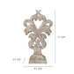 Cement And Sand Constructed Decorative Accent Sculpture White