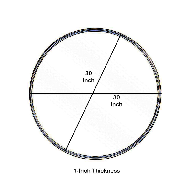 Contemporary Style Round Metal Framed Wall Mirror Small Gold And Silver-zoom-