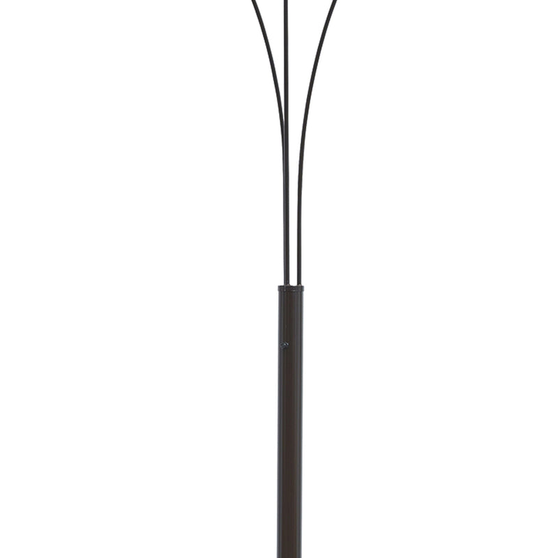 Metal Decorative Floor Lamp With Triad Of Bulbs Black-zoom-