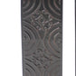 Metal Sconce Candle Holder With Embossed Intricate Carvings Bronze