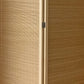 4 Panel Bamboo Shade Roll Room Divider, Natural Brown
