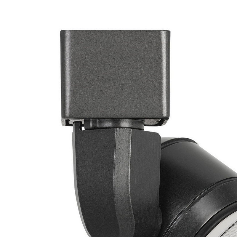 10W Integrated LED Metal Track Fixture with Mesh Head Black and White-zoom-