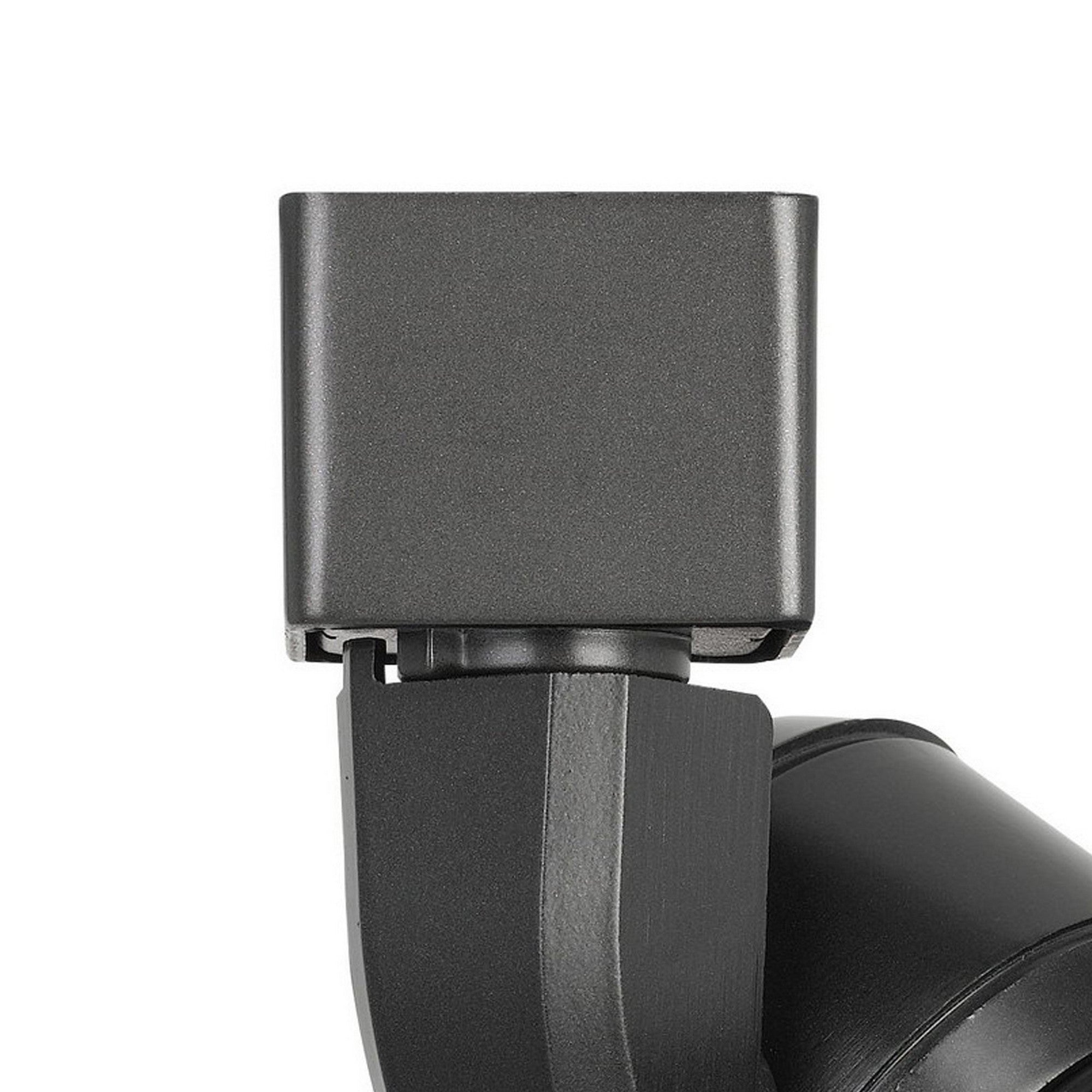 10W Integrated LED Track Fixture with Polycarbonate Head Black