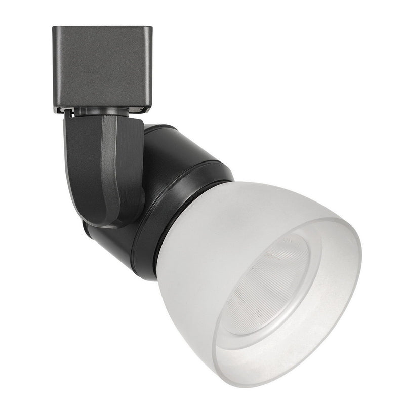 10W Integrated LED Track Fixture with Polycarbonate Head Black and White-zoom-