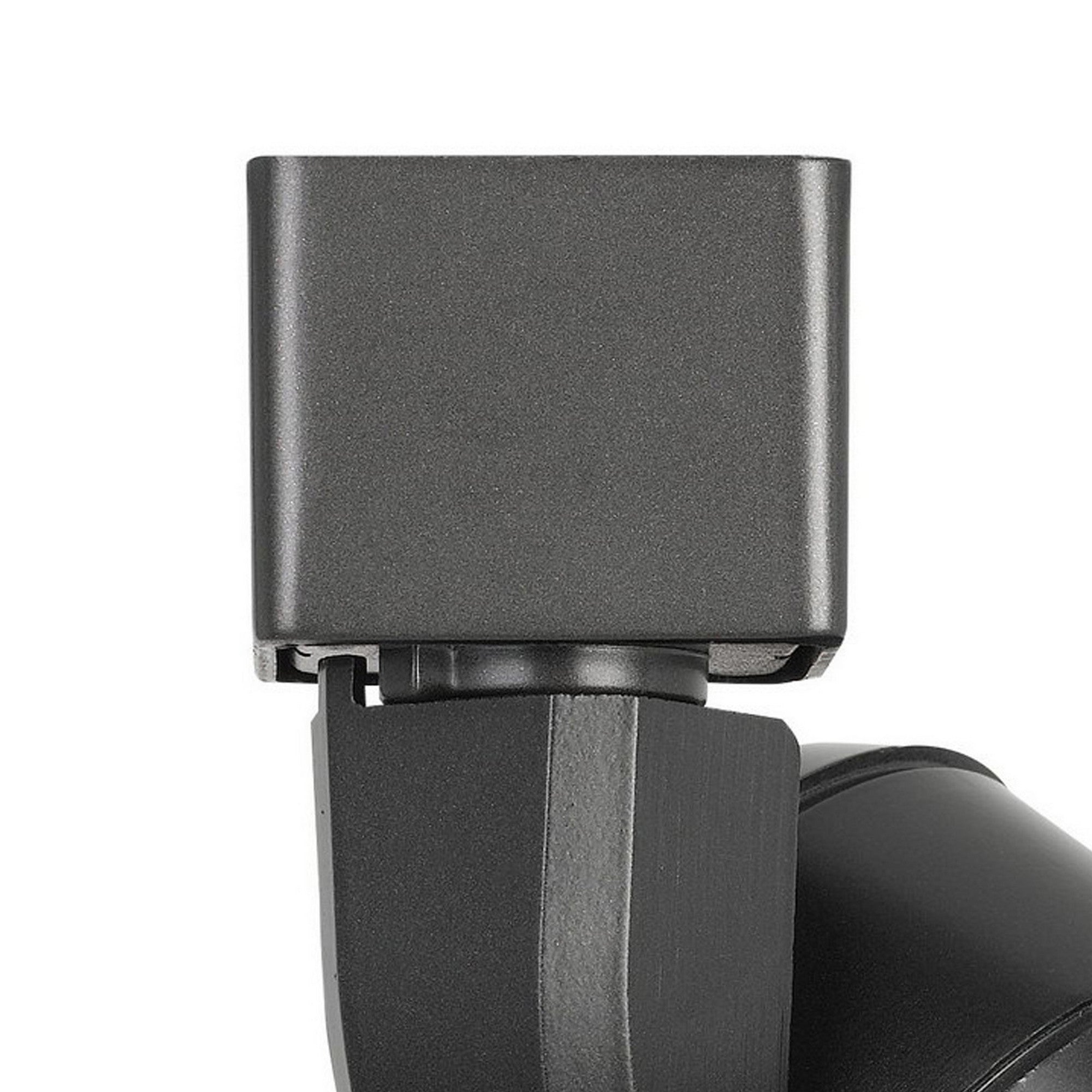 10W Integrated LED Track Fixture with Polycarbonate Head Black and White-zoom-2