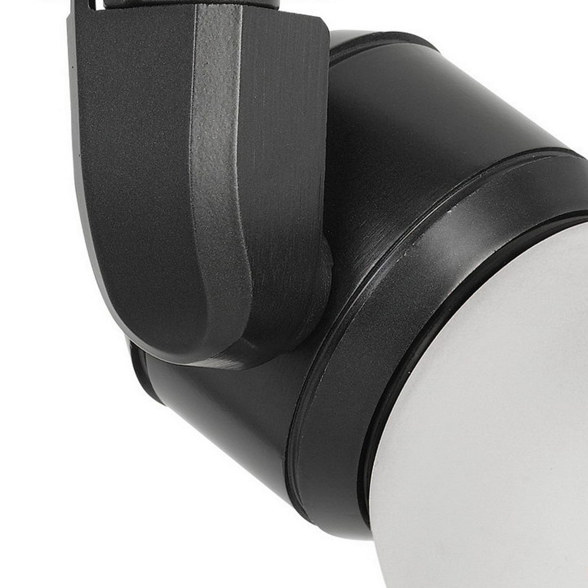 10W Integrated LED Track Fixture with Polycarbonate Head Black and White-zoom-3