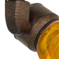 10W Integrated LED Track Fixture with Polycarbonate Head Bronze and Yellow