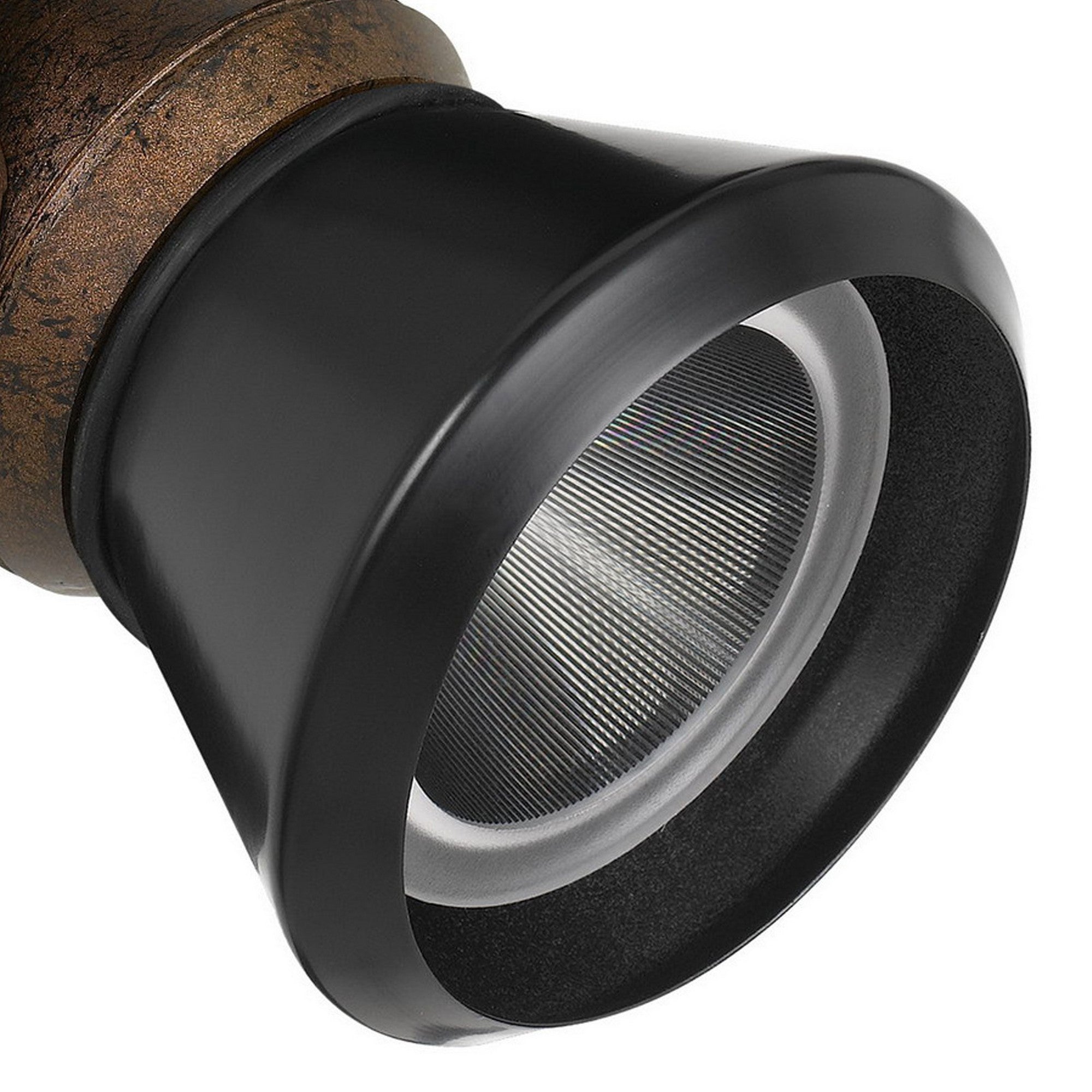 10W Integrated LED Metal Track Fixture with Cone Head Bronze and Black-zoom-4