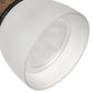 10W Integrated LED Track Fixture with Polycarbonate Head Bronze and White
