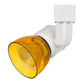 10W Integrated LED Track Fixture with Polycarbonate Head Yellow and White