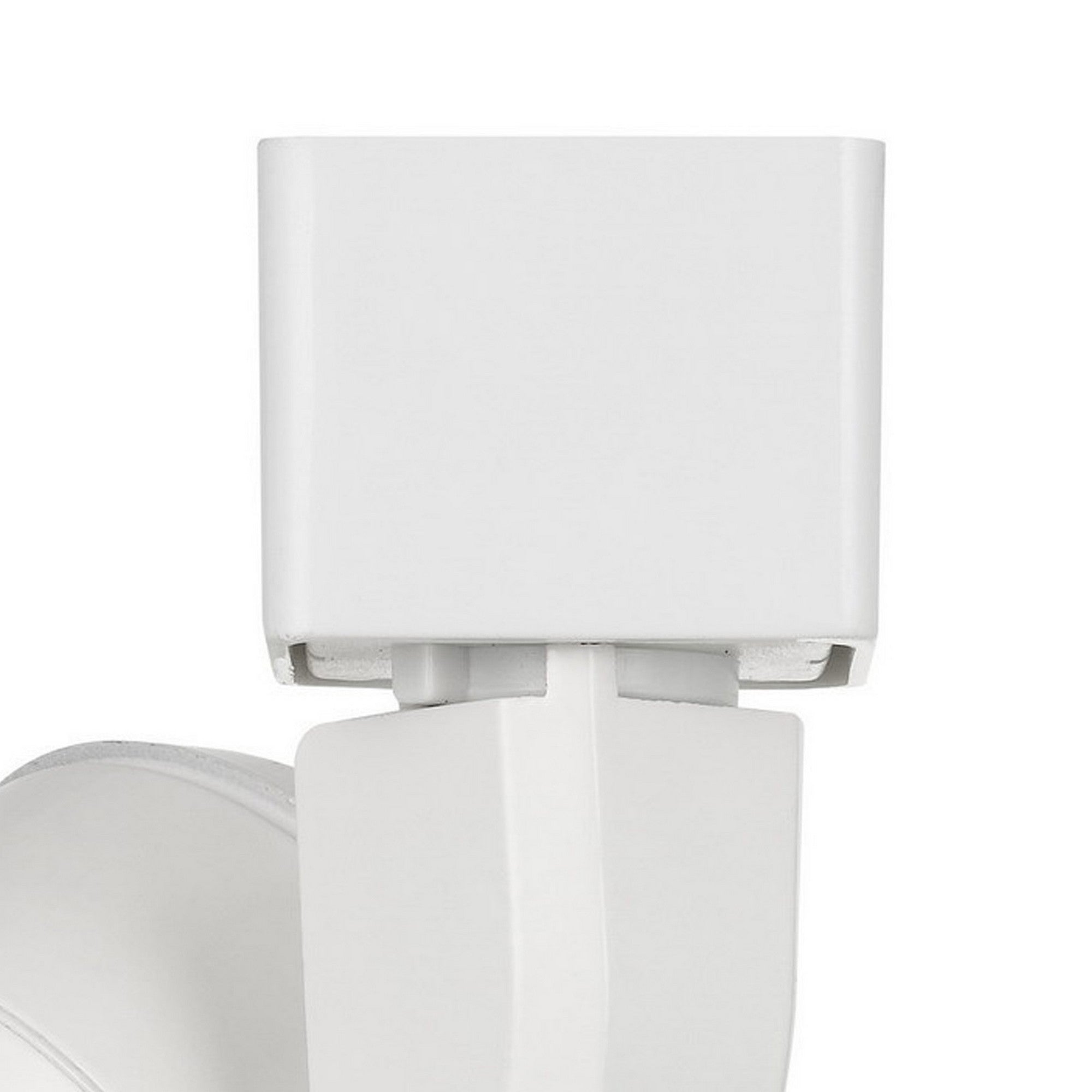 10W Integrated LED Track Fixture with Polycarbonate Head Orange and White-zoom-2