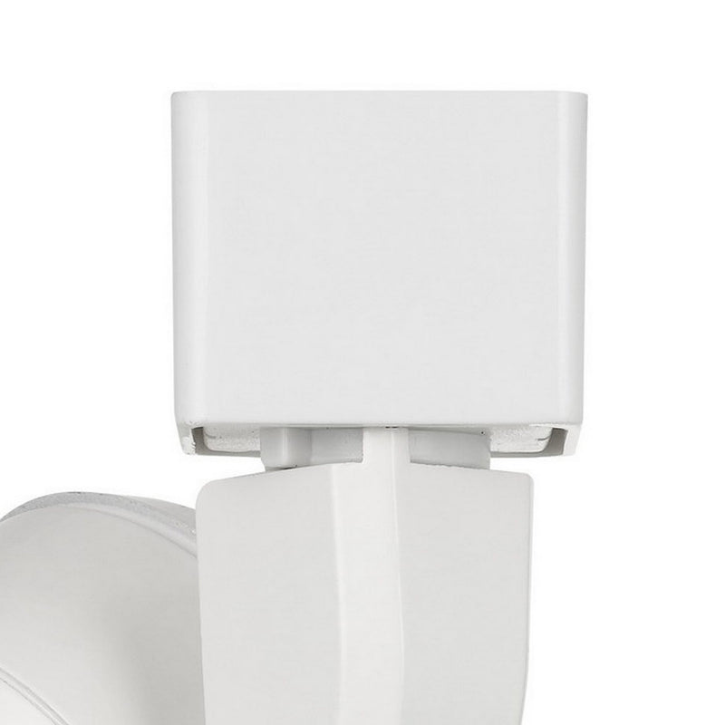 10W Integrated LED Track Fixture with Polycarbonate Head Orange and White-zoom-