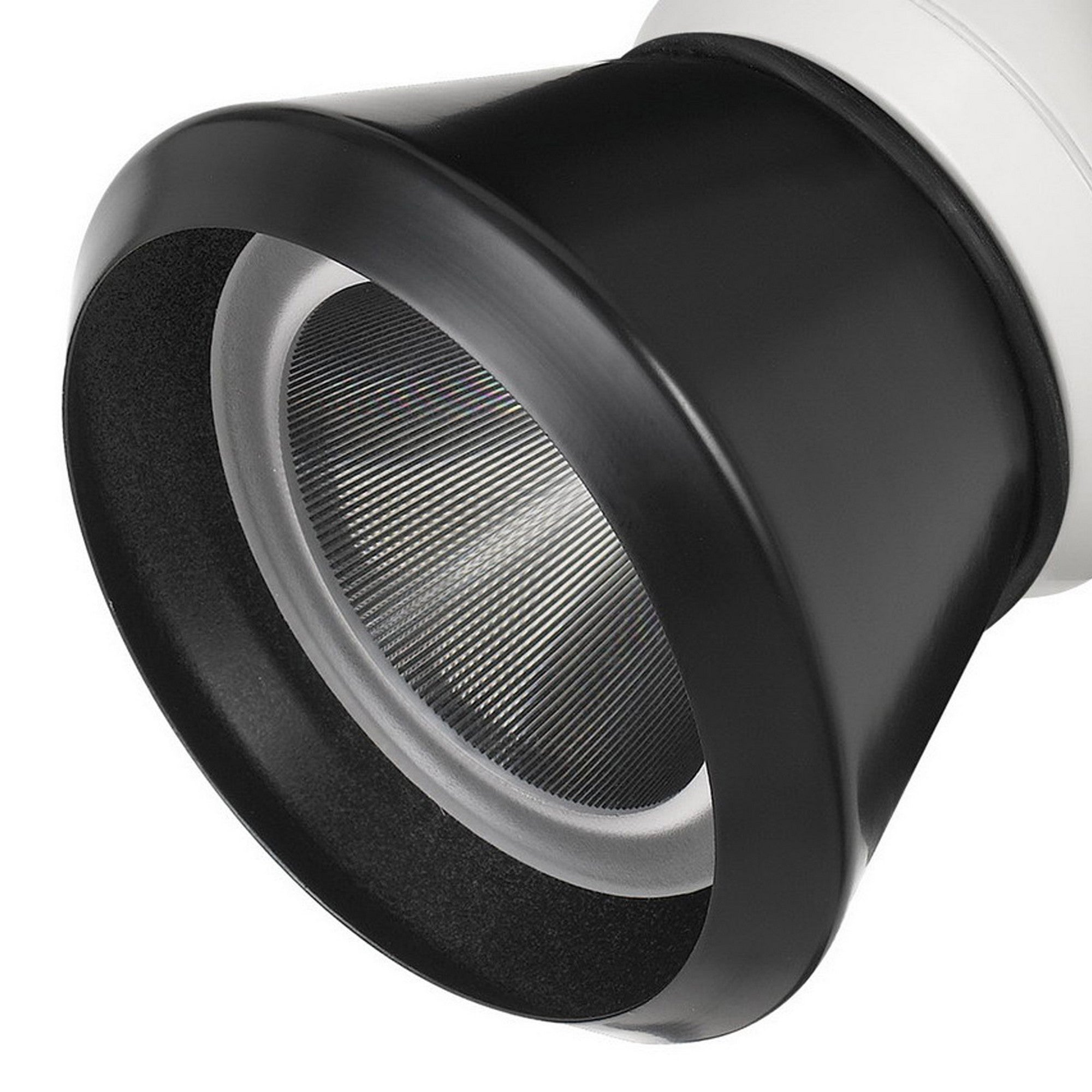 10W Integrated LED Metal Track Fixture with Cone Head White and Black-zoom-4