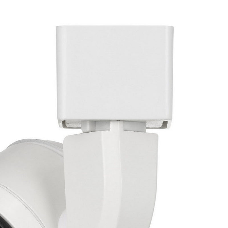 10W Integrated Cone Head LED Metal Track Fixture White and Black-zoom-
